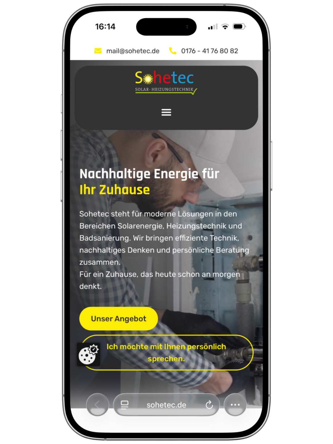 Handyansicht Sohrtec